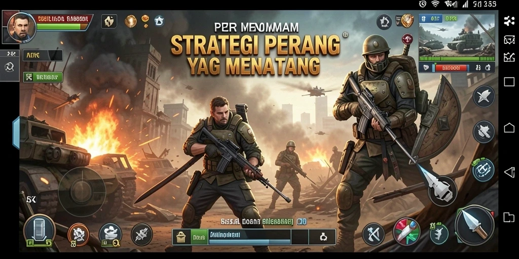 Gameplay menegangkan dalam 5ZK dengan berbagai strategi pertempuran.