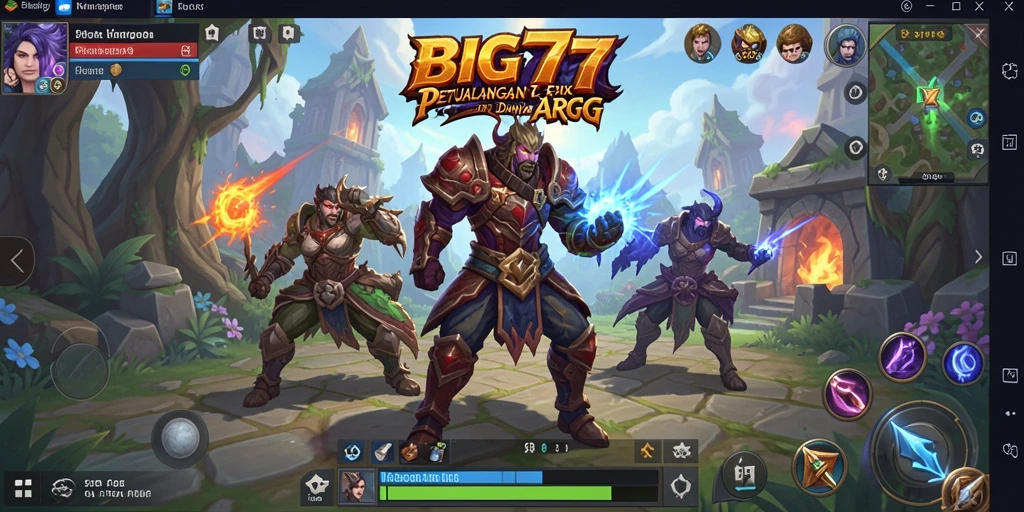 Gameplay menakjubkan dari BIG77 dengan aksi ARPG yang mendebarkan.