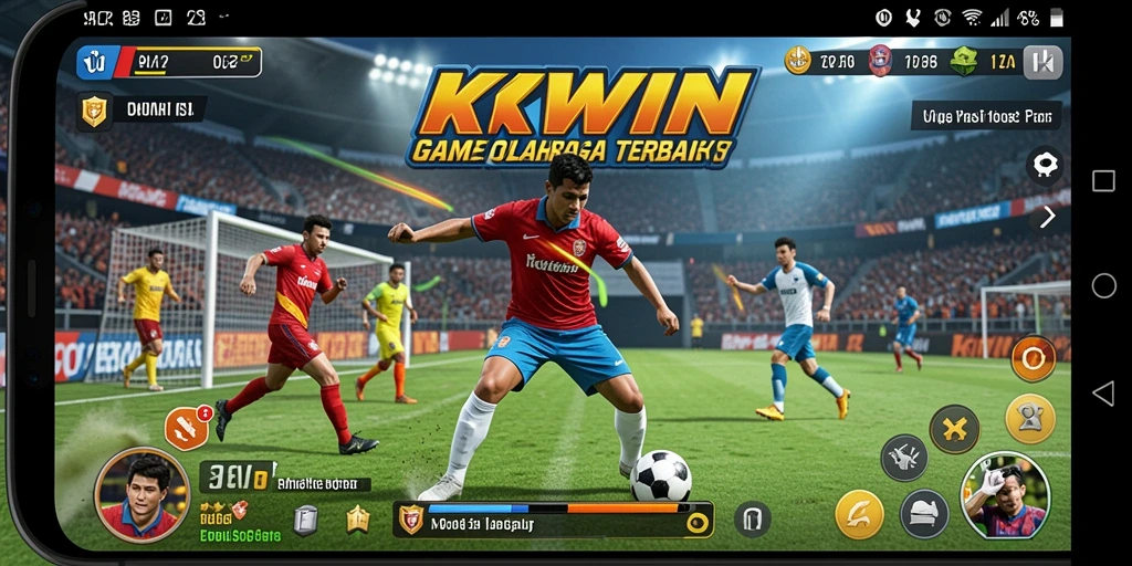 Menampilkan gameplay yang seru dan aksi olahraga yang intens.