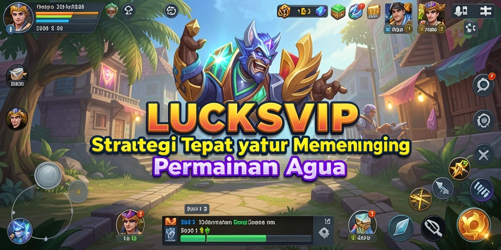 Tampilan gameplay menarik dan penuh strategi di LUCKSVIP.