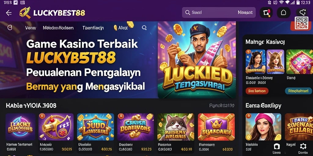 Screenshot gameplay <strong>LUCKYBEST88</strong> yang menunjukkan suasana permainan Kasino.