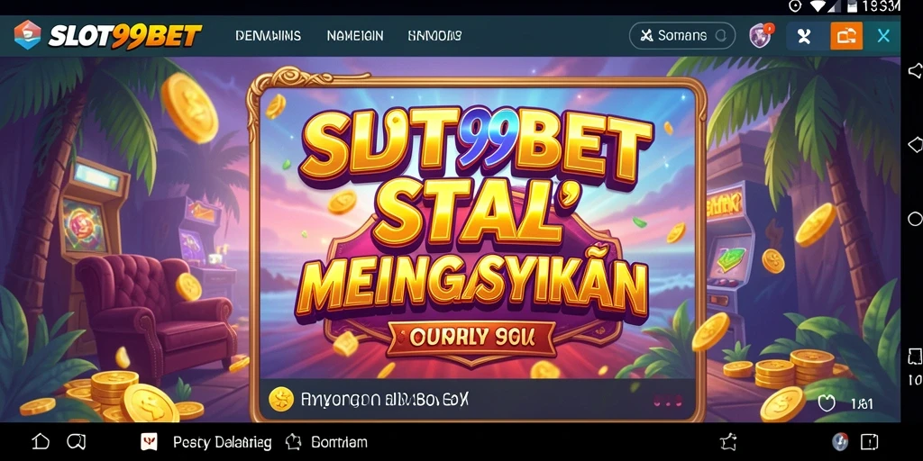 Tampilan menarik dari gameplay SLOT99BET yang mengasyikkan.